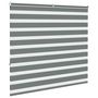 Voir la diapositive 4 : VIDAXL Store zebre gris fonce largeur du tissu 155,9 cm polyester