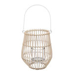 ATMOSPHERA Lanterne Déco en Rotin  Malino  21cm Beige