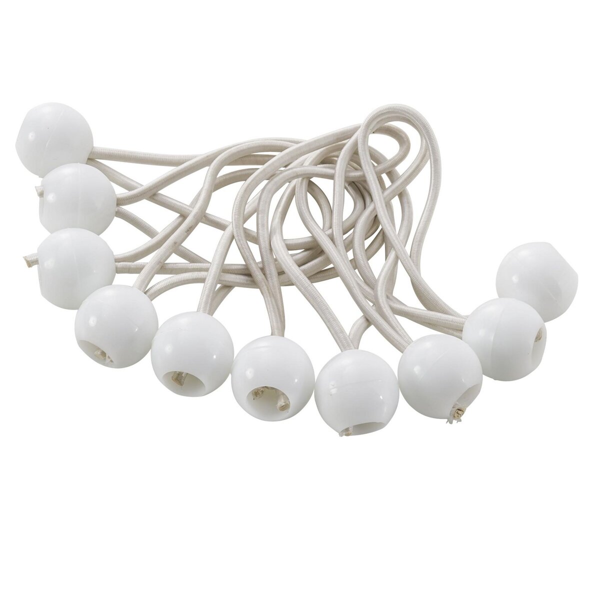 WERKAPRO Attache rapide WERKA PRO pour bâche  lot de 10  blanc