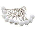 WERKAPRO Attache rapide WERKA PRO pour bâche  lot de 10  blanc