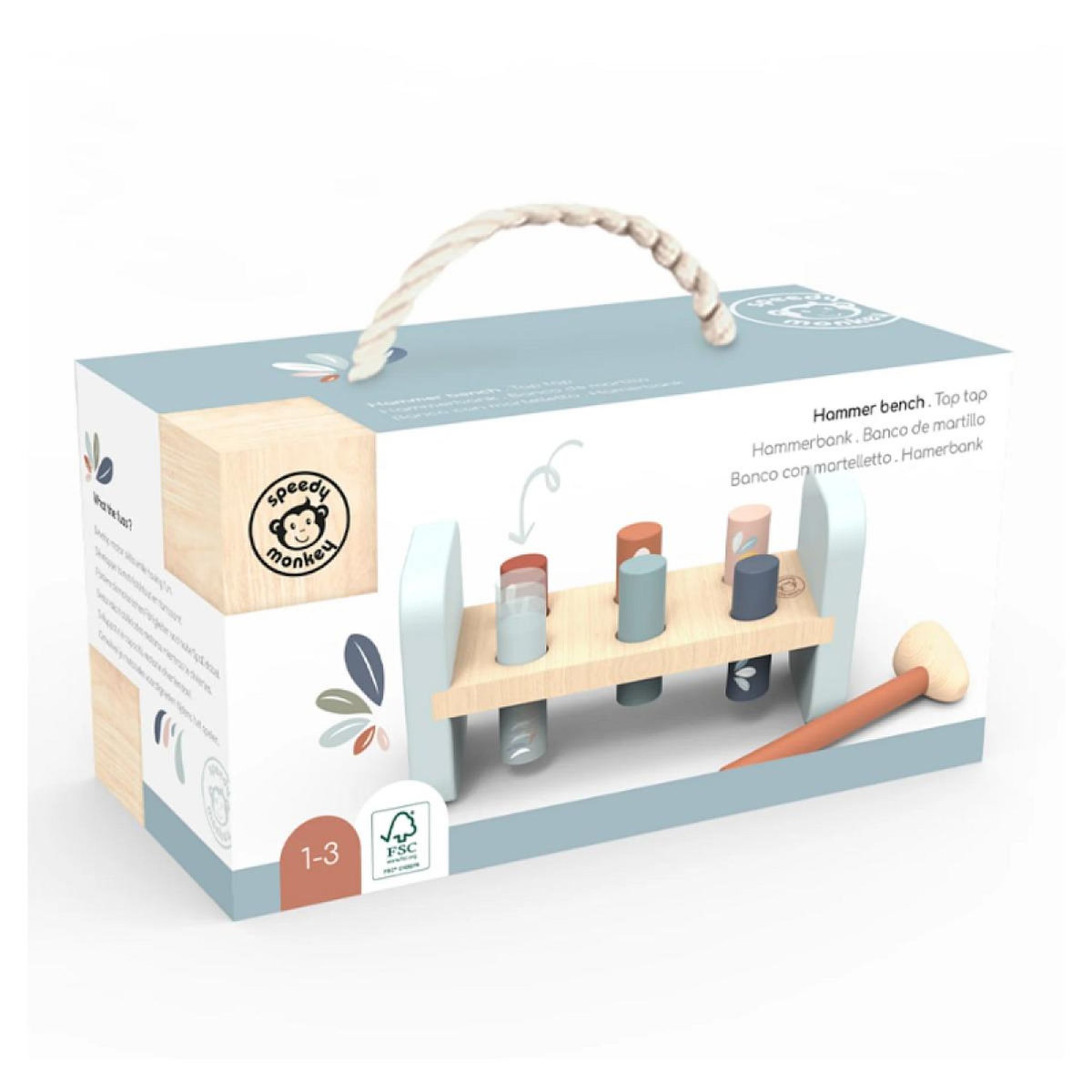 SPEEDY MONKEY - Tap Tap en bois