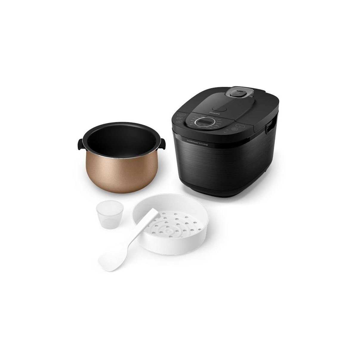 Philips Cuiseur riz HD4814/31 rice cooker noir 1.8L, 800W