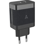 ADEQWAT Chargeur 65W PowerDelivery 2 USB-C - Noir