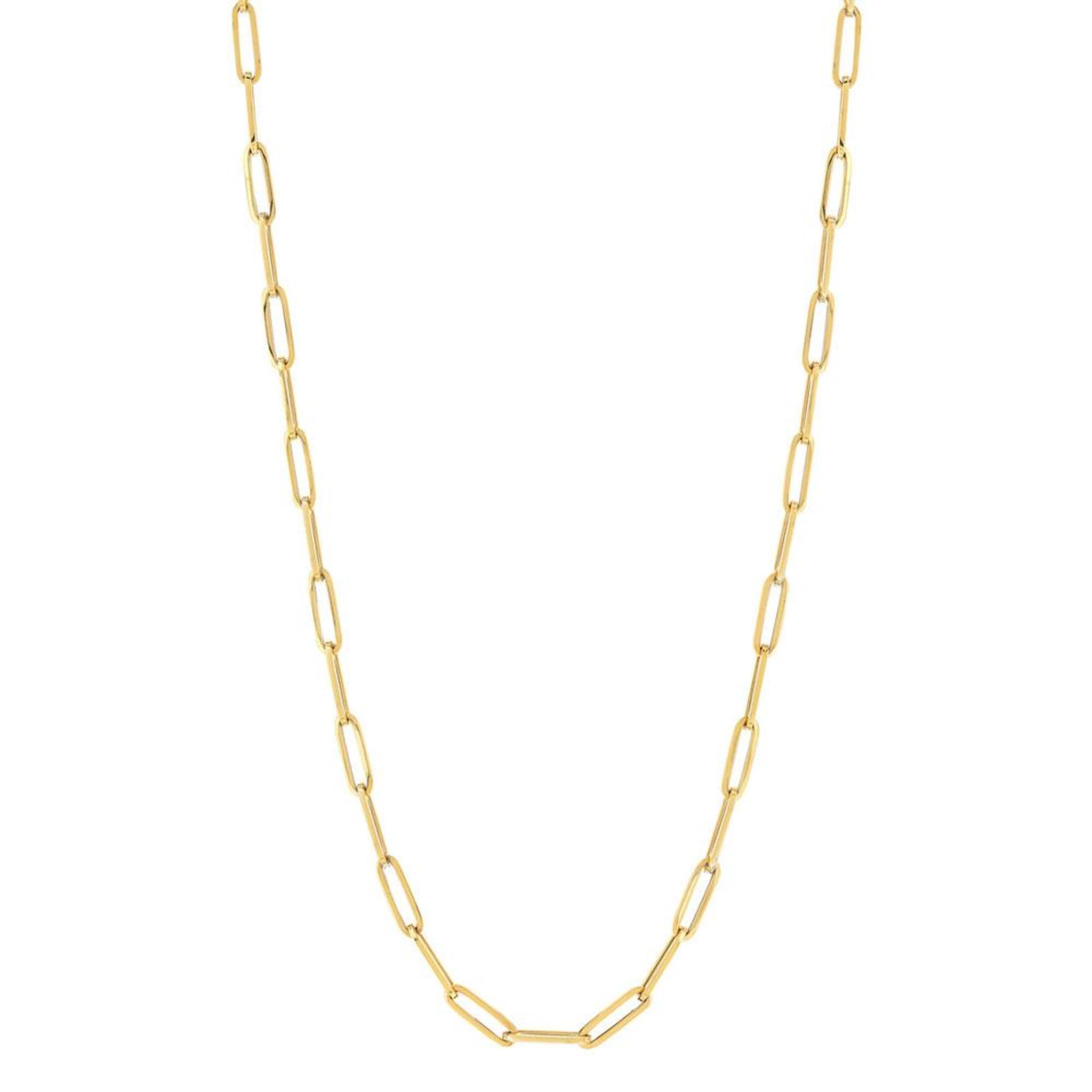 L'ATELIER D'AZUR Collier / Chaîne Or Jaune Maille Cheval - Homme - 50cm