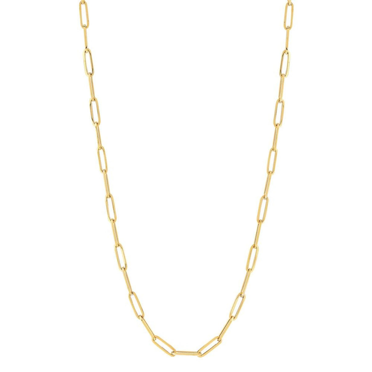 L'ATELIER D'AZUR Collier / Chaîne Or Jaune Maille Cheval - Homme - 50cm