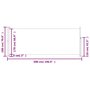 Voir la diapositive 6 : VIDAXL Auvent lateral retractable de patio 180x500 cm Noir