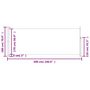 Voir la diapositive 6 : VIDAXL Auvent lateral retractable de patio 180x500 cm Noir