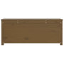 Voir la diapositive 5 : VIDAXL Boîte de rangement Marron miel 110x50x45,5cm Bois massif de pin