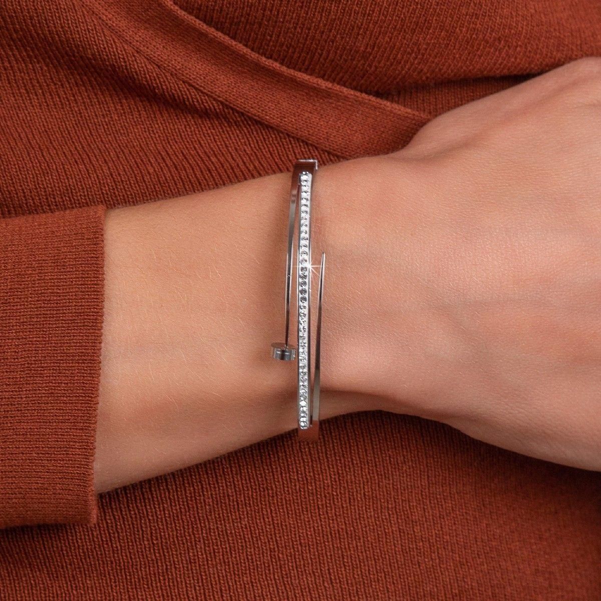 SC CRYSTAL Bracelet en acier inoxydable par SC Crystal