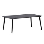 Paris Prix Table Basse de Jardin  Lina  100cm Noir