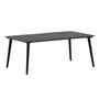 Voir la diapositive 1 : Paris Prix Table Basse de Jardin  Lina  100cm Noir