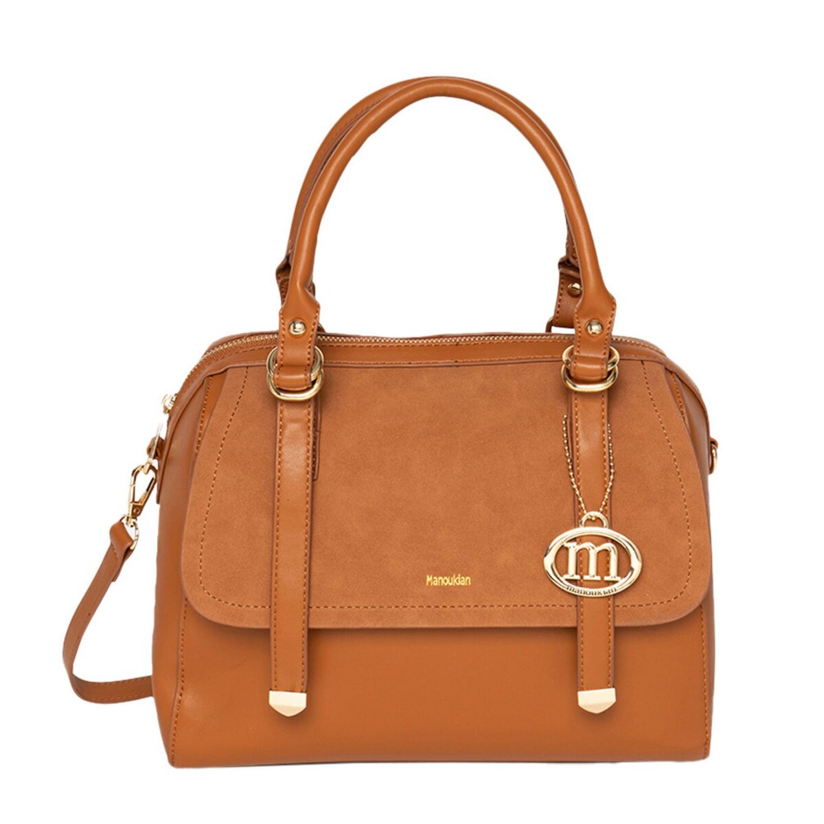 Sac a discount main camel femme