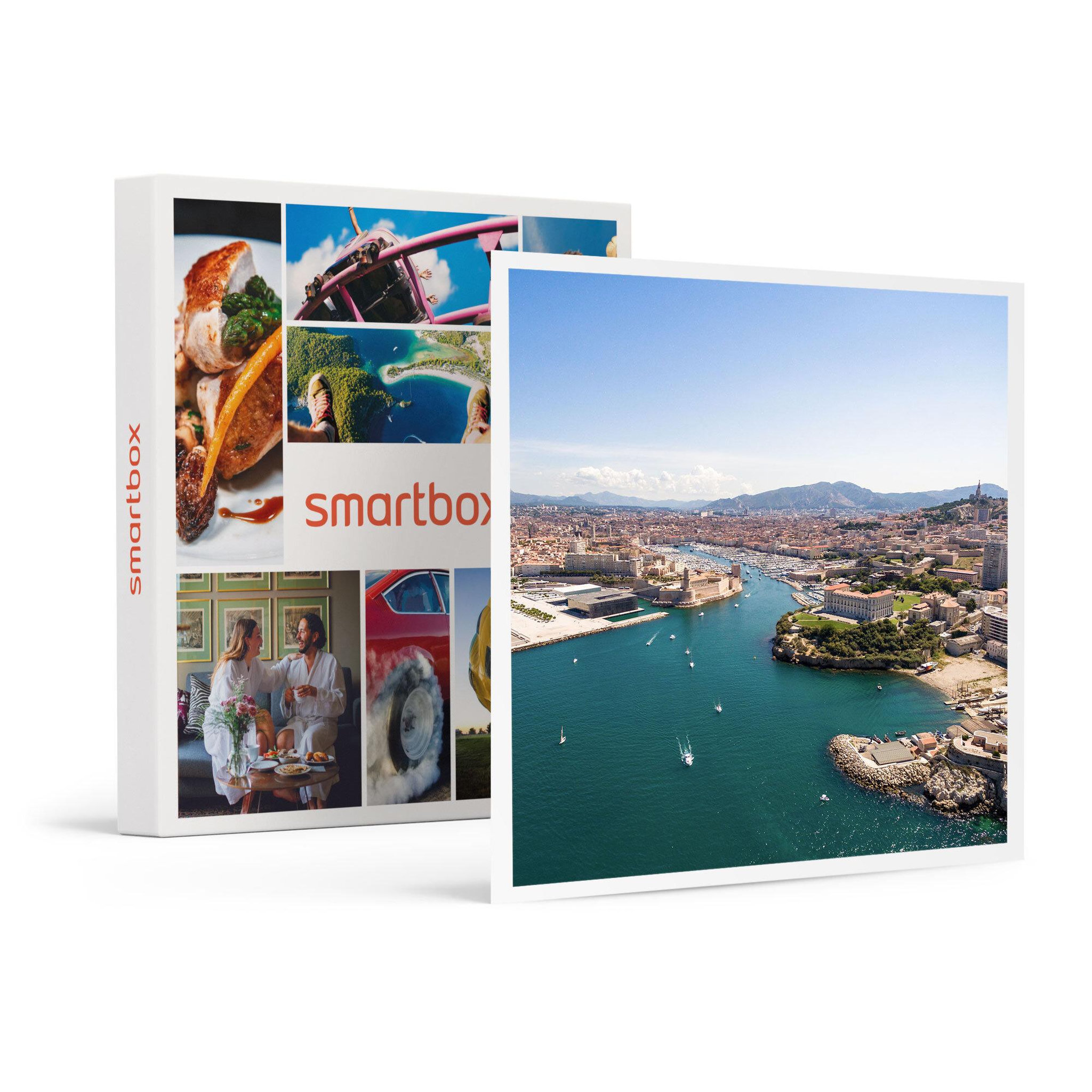 Voir la diapositive 1 : Smartbox Vol en hélicoptère de 20 min pour 2 au-dessus de Marseille - Coffret Cadeau Sport & Aventure