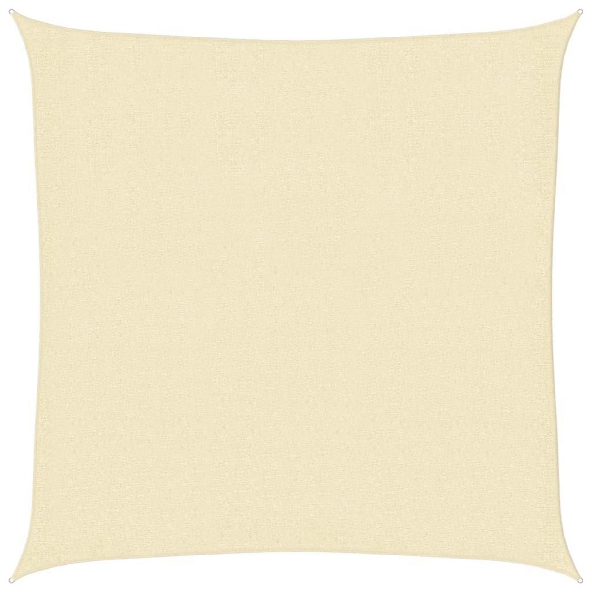 VIDAXL Voile de parasol PEHD Carre 2 x 2 m Creme