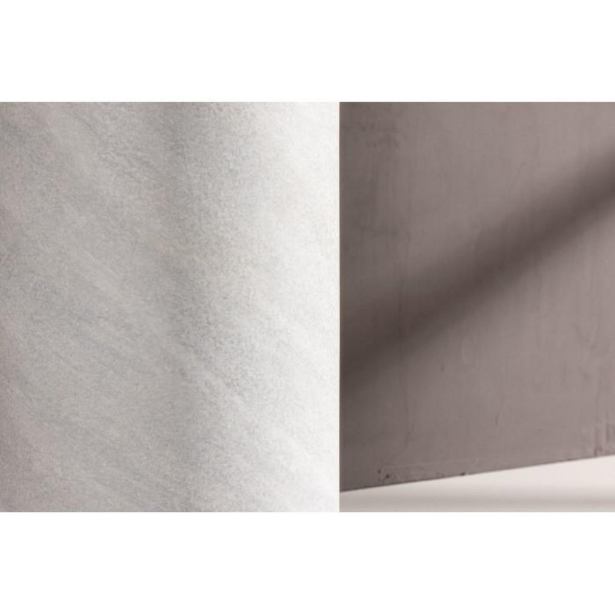 Paris Prix Table d'Appoint Ronde  York  30cm Gris