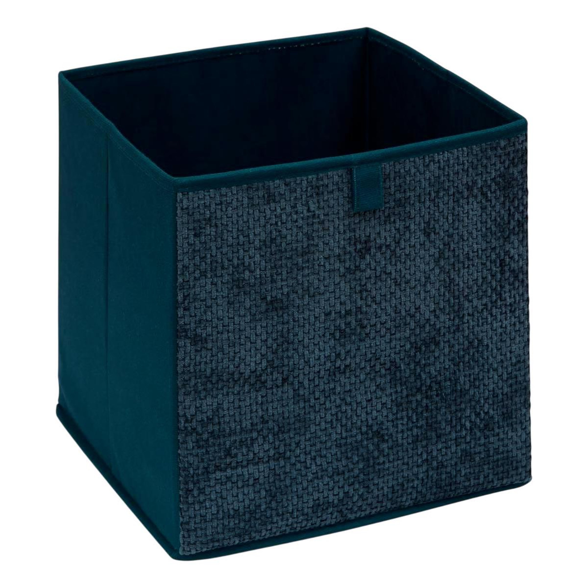 FIVE Boîte de rangement pliable  velvy  31x31cm bleu marine