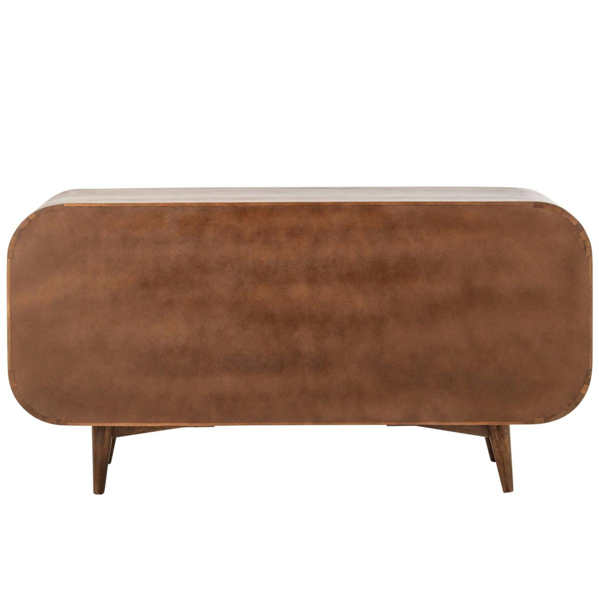 Voir la diapositive 5 : J-LINE Buffet 18 tiroirs en bois  sixty  152cm naturel