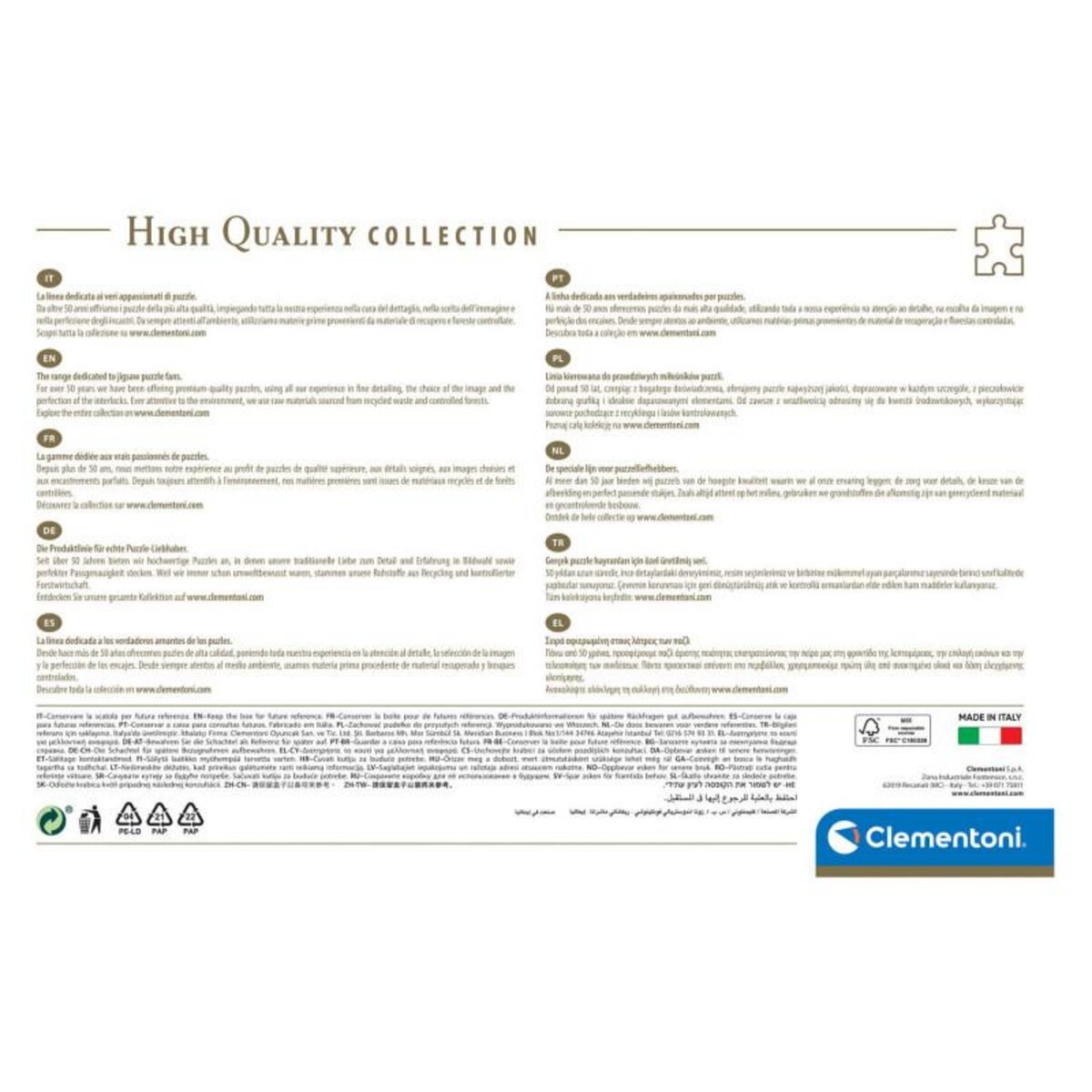 CLEMENTONI Puzzle 3000 pièces Clementoni Paris Dream