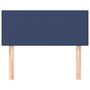 Voir la diapositive 3 : VIDAXL Tete de lit Bleu 90x5x78/88 cm Tissu