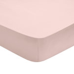 DODO Drap Housse Influence Percale Litchi. Coloris disponibles : Rose
