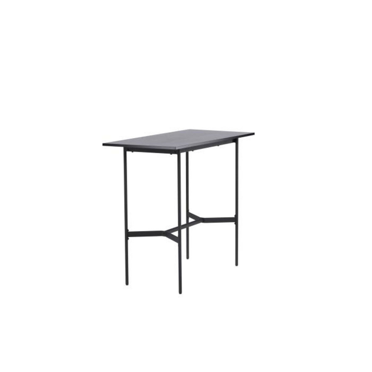 Paris Prix Table de Bar  Rax  120cm Noir