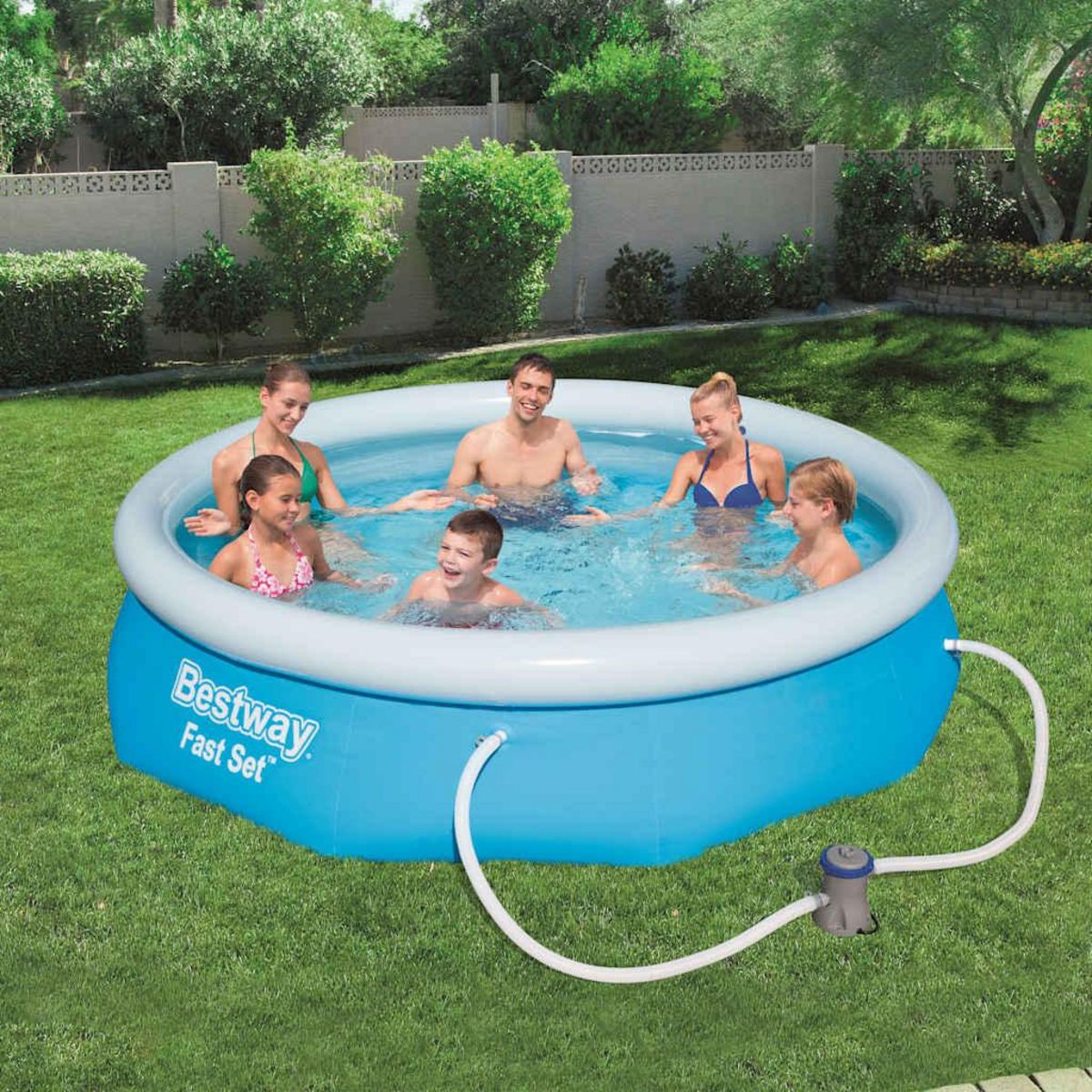 BESTWAY Bestway Ensemble de piscine Fast Set 305 x 76 cm 57270