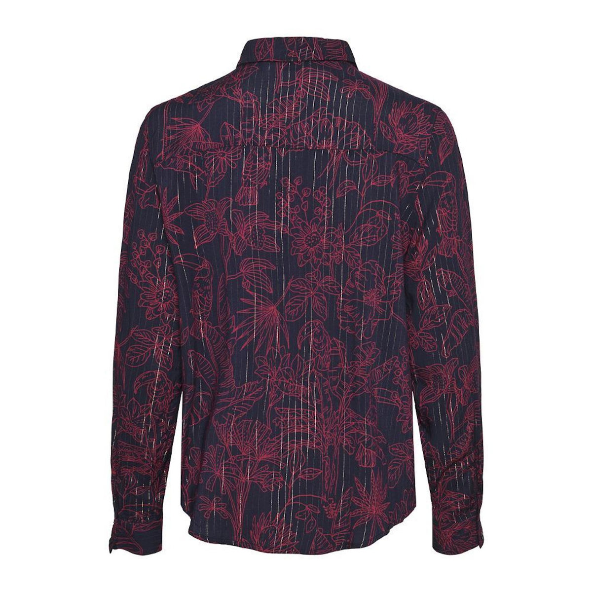 Pieces Chemise Marine/ Femme Pieces Nirinda