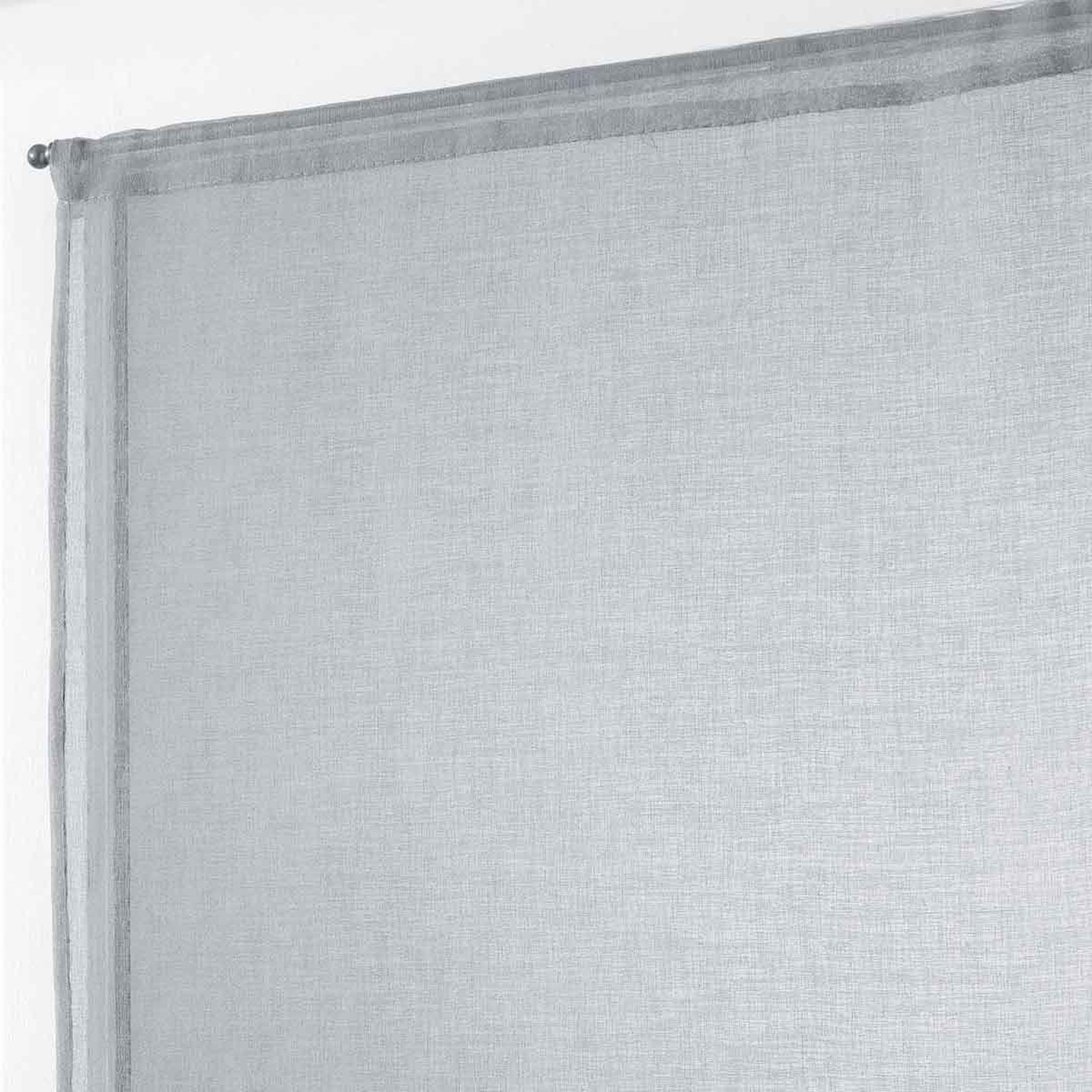 Voir la diapositive 2 : Douceur d'Intérieur Paire de voilages  sandra  60x90cm gris