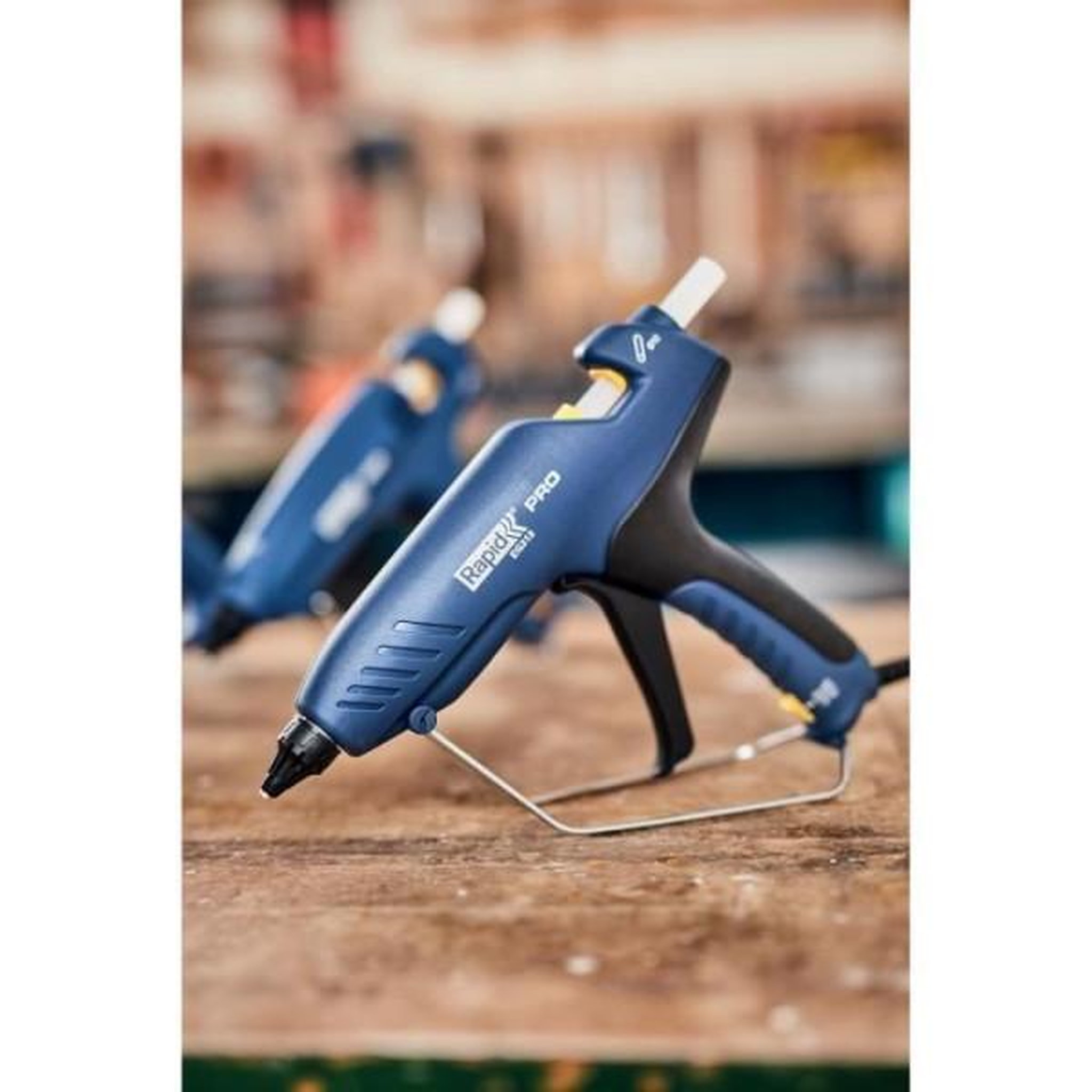 Voir la diapositive 4 : RAPID Pistolet a colle rapid eg313 - 900g/h pro coffret + colle 12 sticks