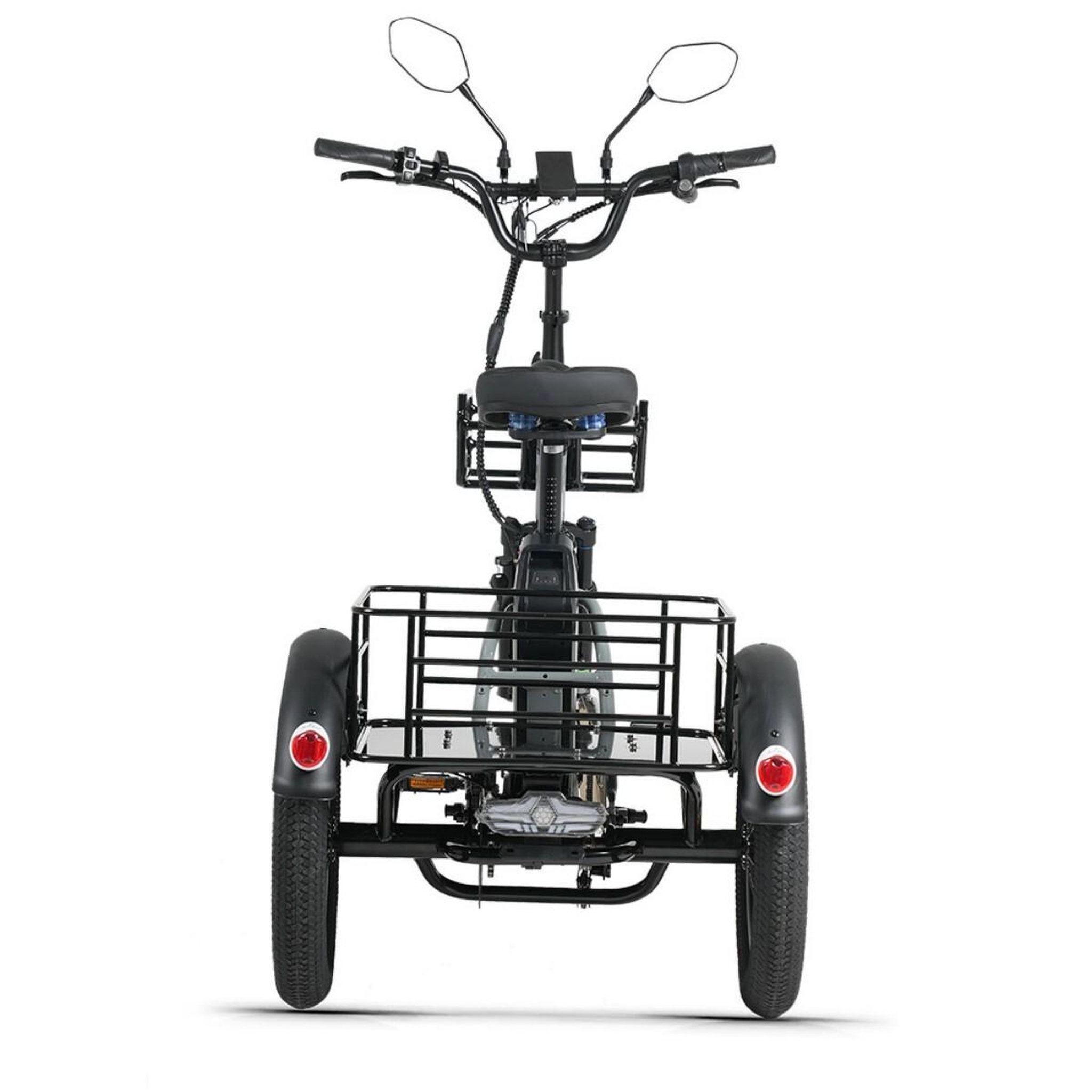 Voir la diapositive 5 : CYSUM Tricycle électrique cysum ag1 pro, 48 v 20 ah longue portée, assistance en marche arrière