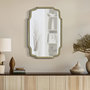 Voir la diapositive 6 : Paris Prix Miroir Mural  Istanbul  90cm Or