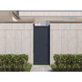 Voir la diapositive 2 : Habitat et Jardin Portillon aluminium  Marc  - 101.2 x 180.9 cm - Gris
