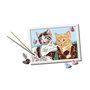 Voir la diapositive 2 : RAVENSBURGER CreArt Kids 18x24cm, Numéro d'Art, Chatons et Chaussures, Kit de peinture par numéros Numéro d'Art, Des 7 ans, 25528, Ravensb