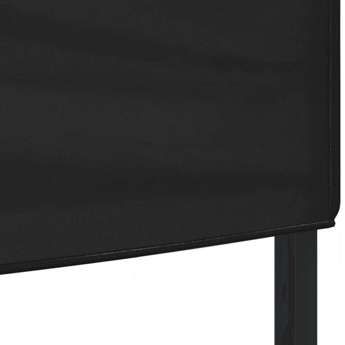 VIDAXL Tente de reception pliable Noir 3x6 m