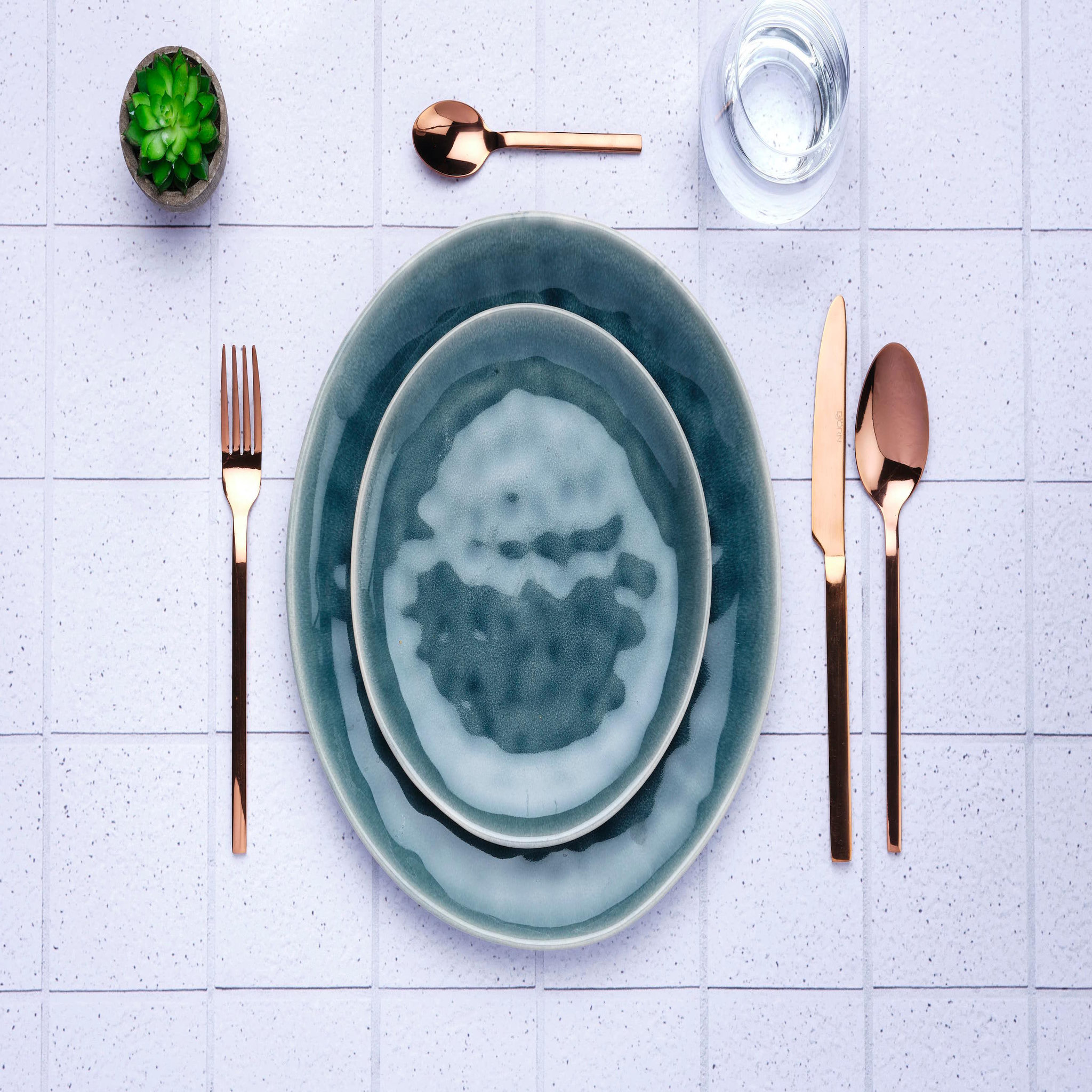 Voir la diapositive 4 : BJORN Coffret 6 petites cuillères EMUND - Copper