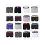Voir la diapositive 1 : UMBRO Pack Surprise de 6 Boxers coton homme
