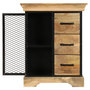Voir la diapositive 4 : VIDAXL Buffet 60x30x75 cm Bois de manguier massif
