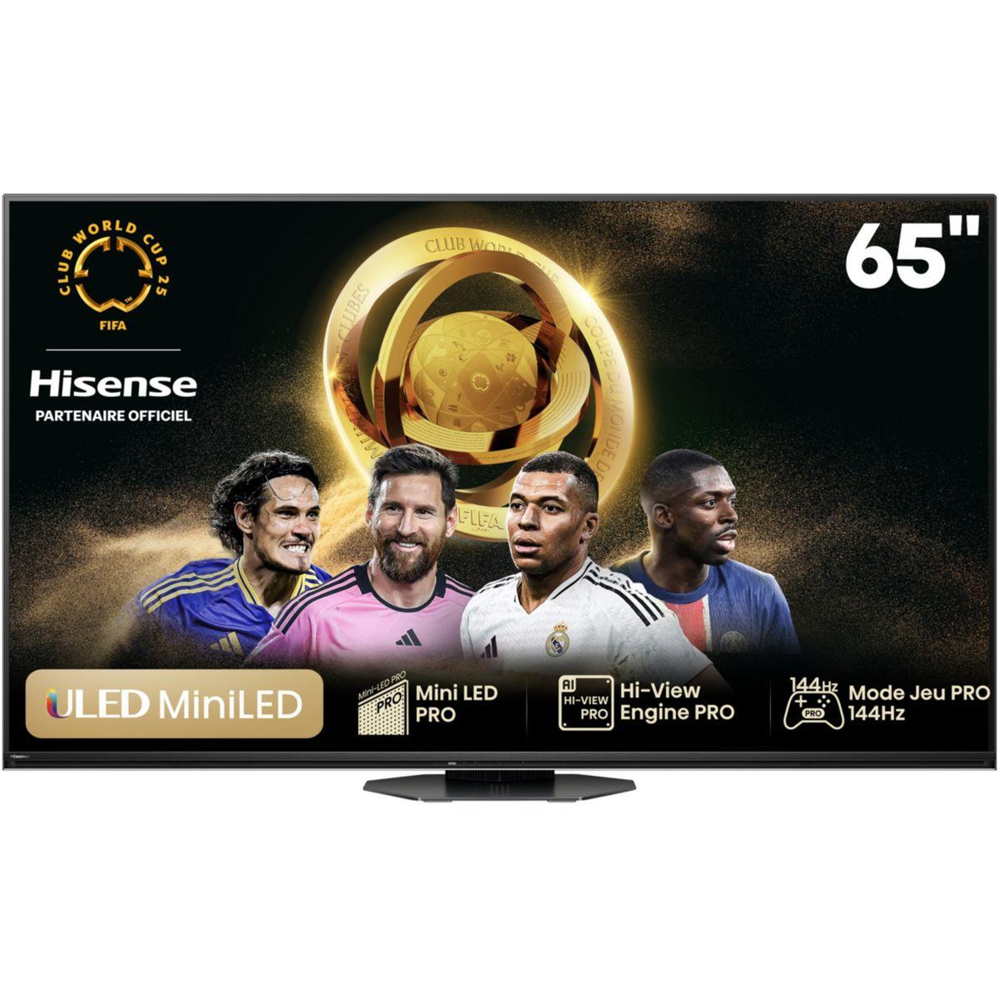 Voir la diapositive 1 : Hisense TV Mini Led 65U8NQ (164cm)