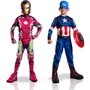 RUBIES Déguisement Captain America et Iron Man