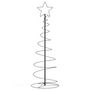 Voir la diapositive 3 : VIDAXL Sapin de Noël a LED 100 LED blanc chaud 150 cm