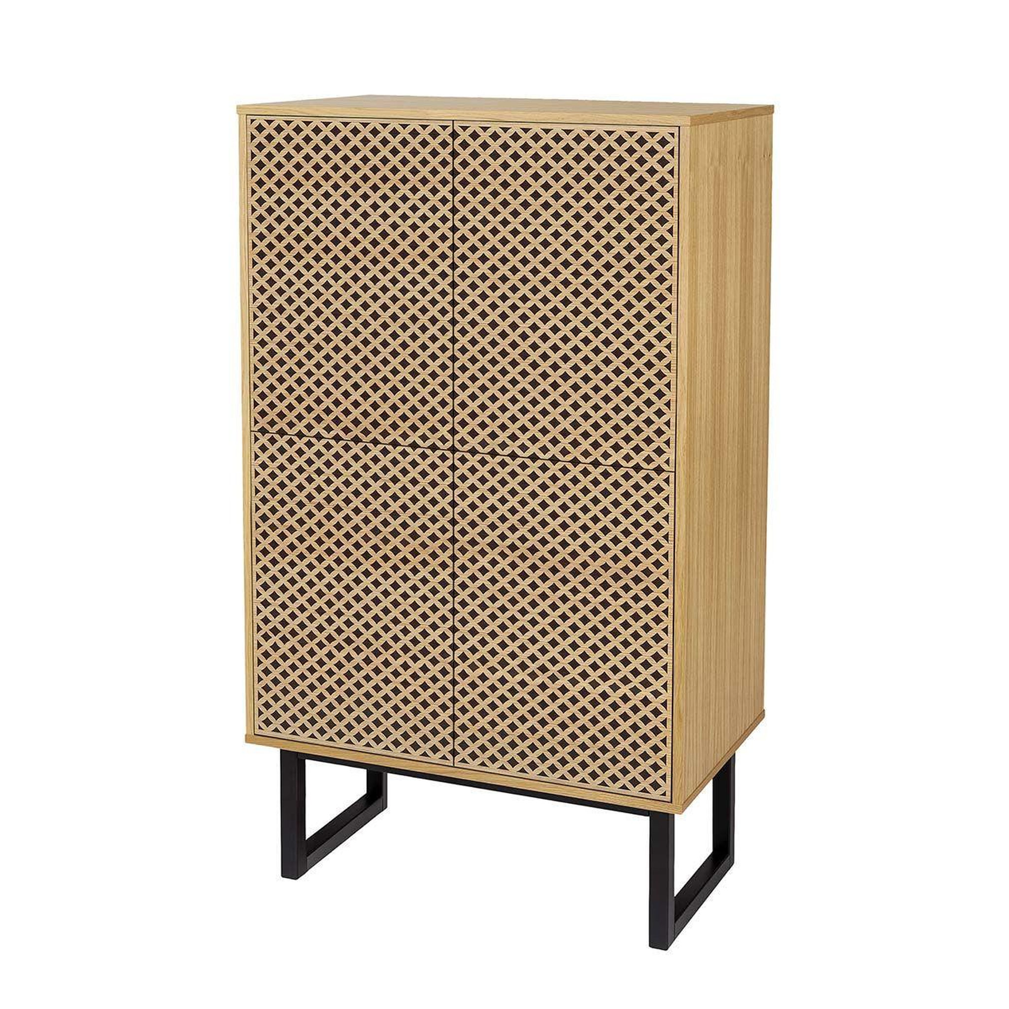 Voir la diapositive 4 : Paris Prix Commode en bois diamant  camden  140cm naturel