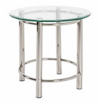Paris Prix Table d'Appoint Design  Fygas  55cm Argent