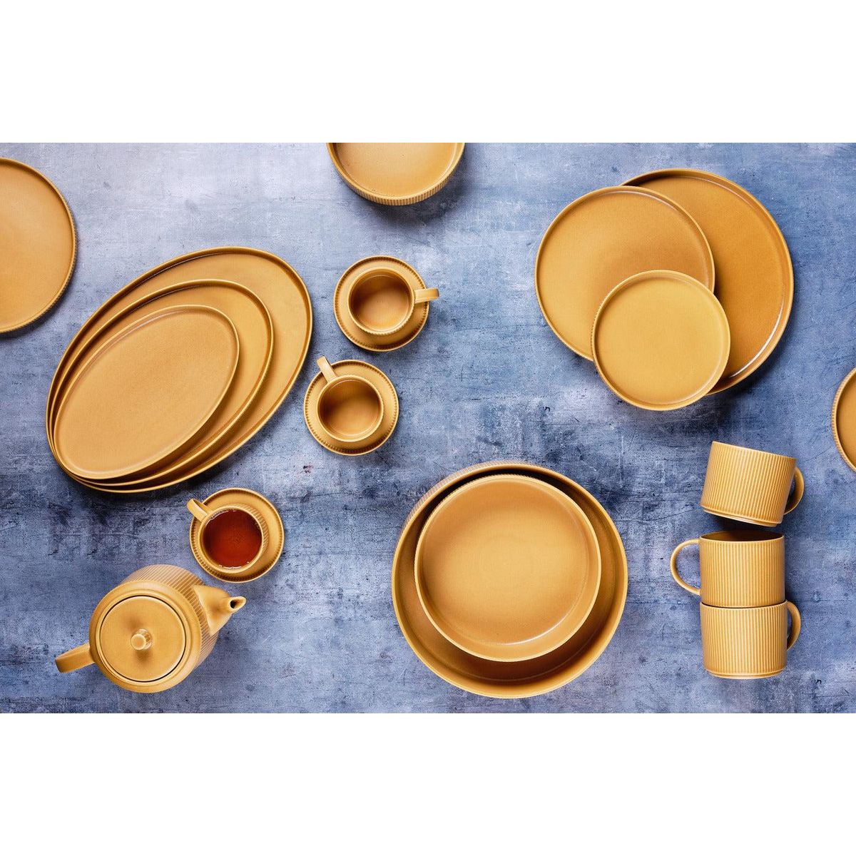 BJORN Bol SCANDI Ø16,5cm - 4 pièces - Ocre