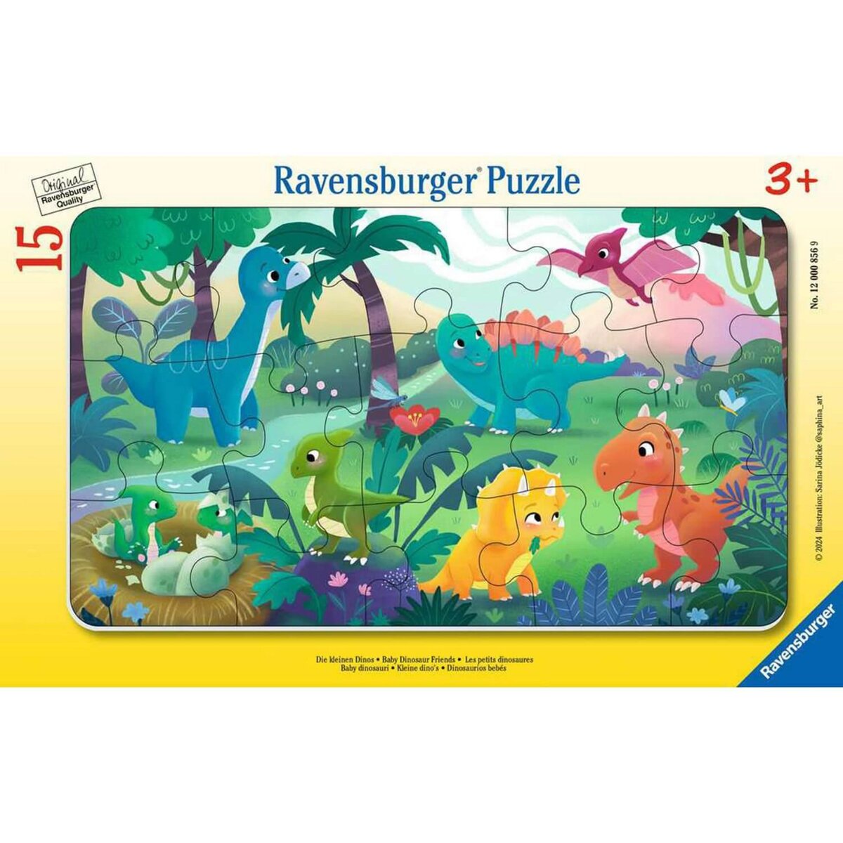 Puzzle Le dinosaure géant - 150 pièces - Ravensburger