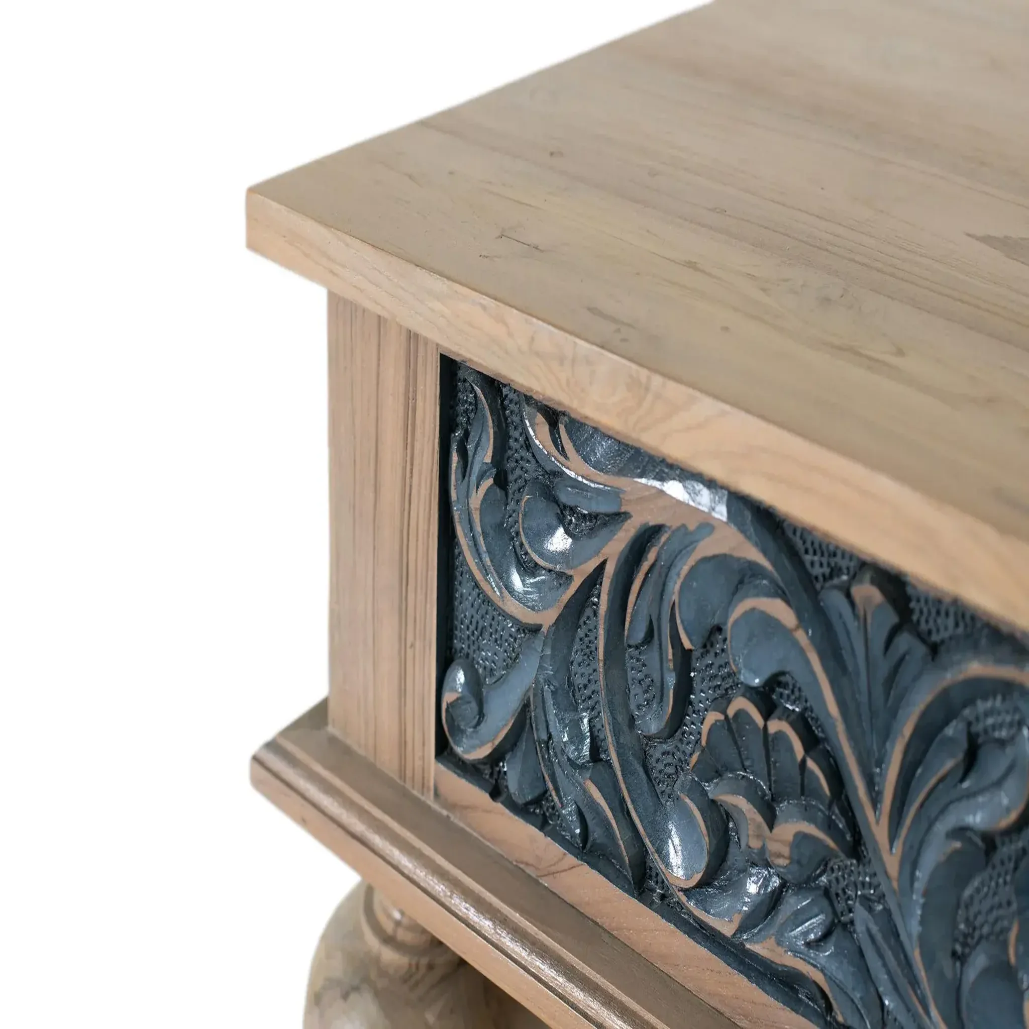 Voir la diapositive 4 : GINER Y COLOMER SL Table basse en bois de teck 125 cm style ethnique colonial