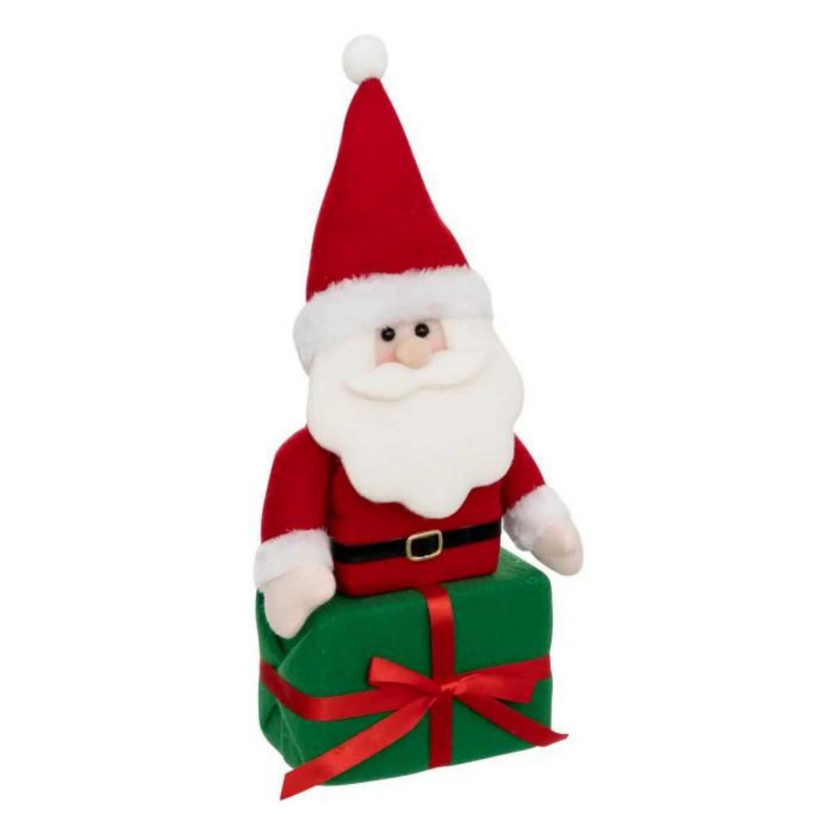 ATMOSPHERA Statuette Père Noël  Cadeau  35cm Multicolore