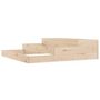 Voir la diapositive 2 : VIDAXL Jardiniere 107x107x27 cm Bois massif de pin