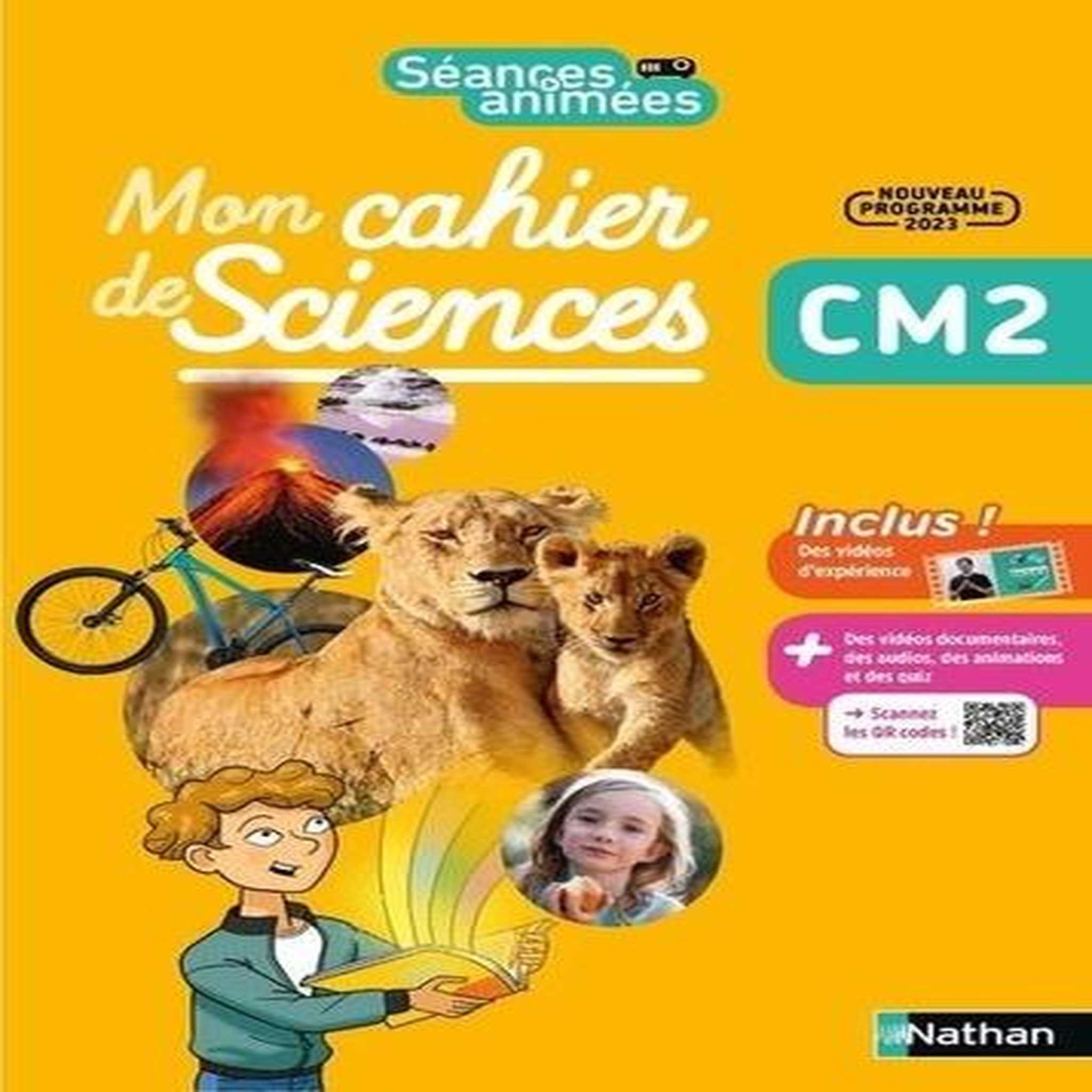 MON CAHIER DES SCIENCES CM2 SEANCES ANIMEES. EDITION 2023, Boulin Anne