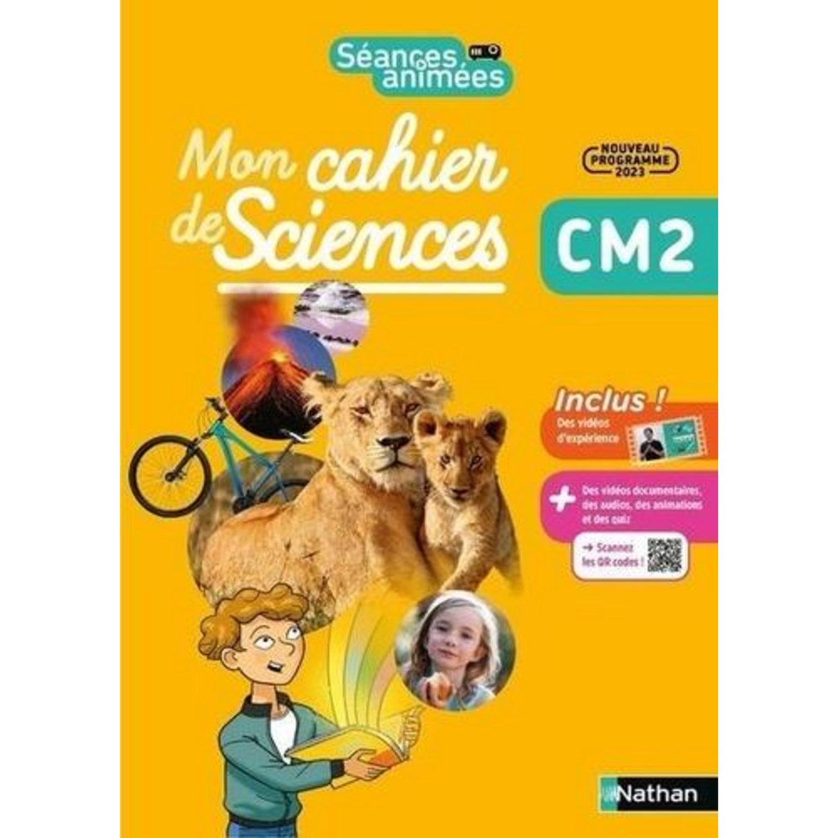 MON CAHIER DES SCIENCES CM2 SEANCES ANIMEES. EDITION 2023, Boulin Anne