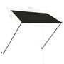 Voir la diapositive 6 : VIDAXL Auvent retractable avec LED 250x150 cm Anthracite